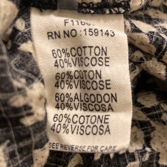 FRNCH XS Cihem black floral top - Picture 6 of 7